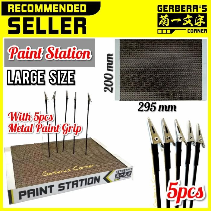 

Pilihan- Paint Station Large Size With Metal Paint Grip Alat Jepit Part Cat