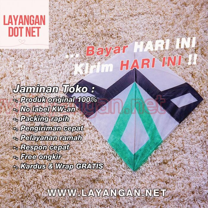 Layangan Super Aduan Seot Lembek No Name Cigondewah Spesial Turnamen