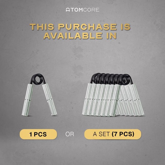 Atomcore Hand Grip Set Hand Grip Exerciser Olahraga Tangan
