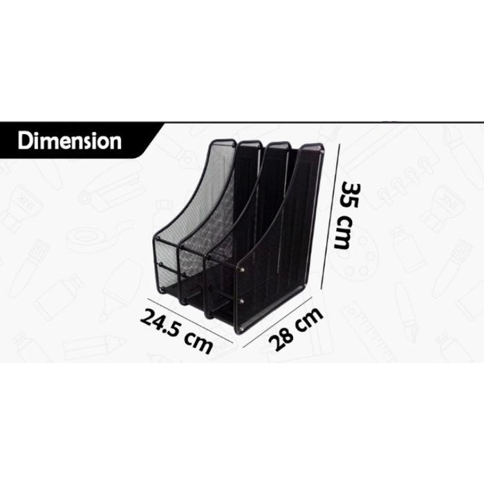 

BOX FILE BESI / MAGAZINE TRAY / BOX FILE / MAGAZINE TRAY 3 KOLOM