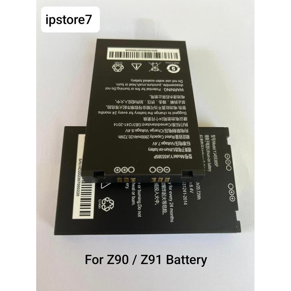 

BATERAI BATRE BATTERY Z90 Z91 MESIN SPBU DIGITALISASI PERTAMINA