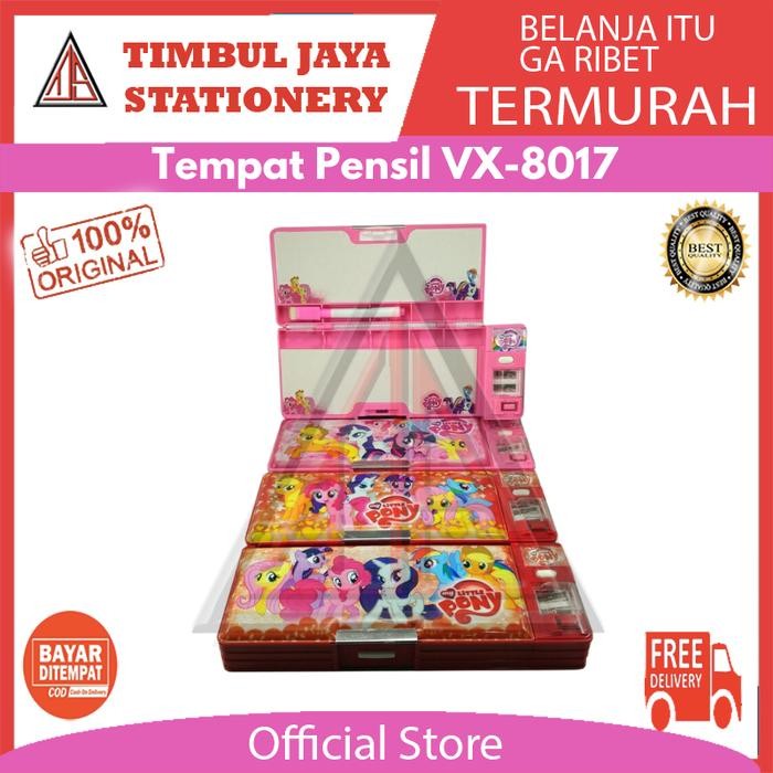 

TEMPAT PENSIL MAGNET L PONY + WHITE BOARD GLITER VX-8017