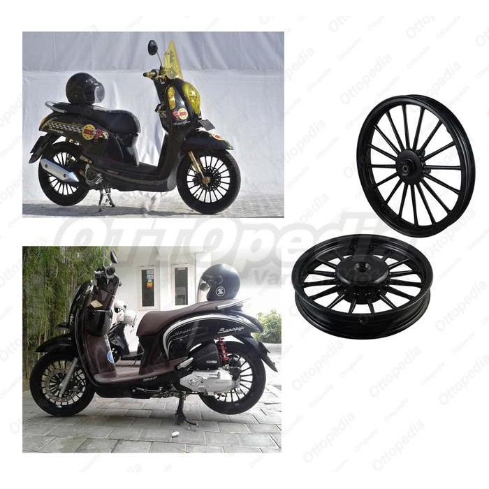 Velg Racing Vrossi Andromeda Balok 16 Scoopy Fi- Esp Ring 14 160/185