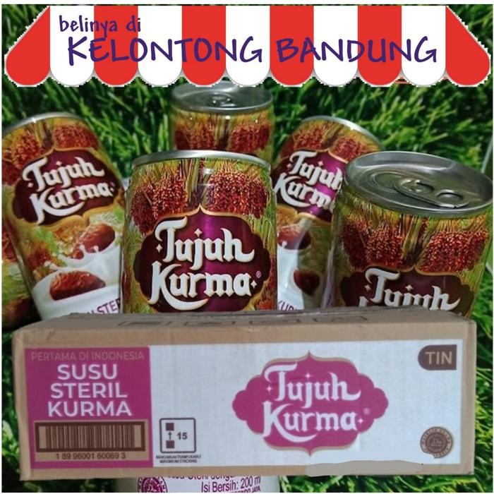 

Pilihan- Tujuh Kurma Kaleng 200 Ml Susu Cair Steril Bkn Bear Brand - Dus Karton