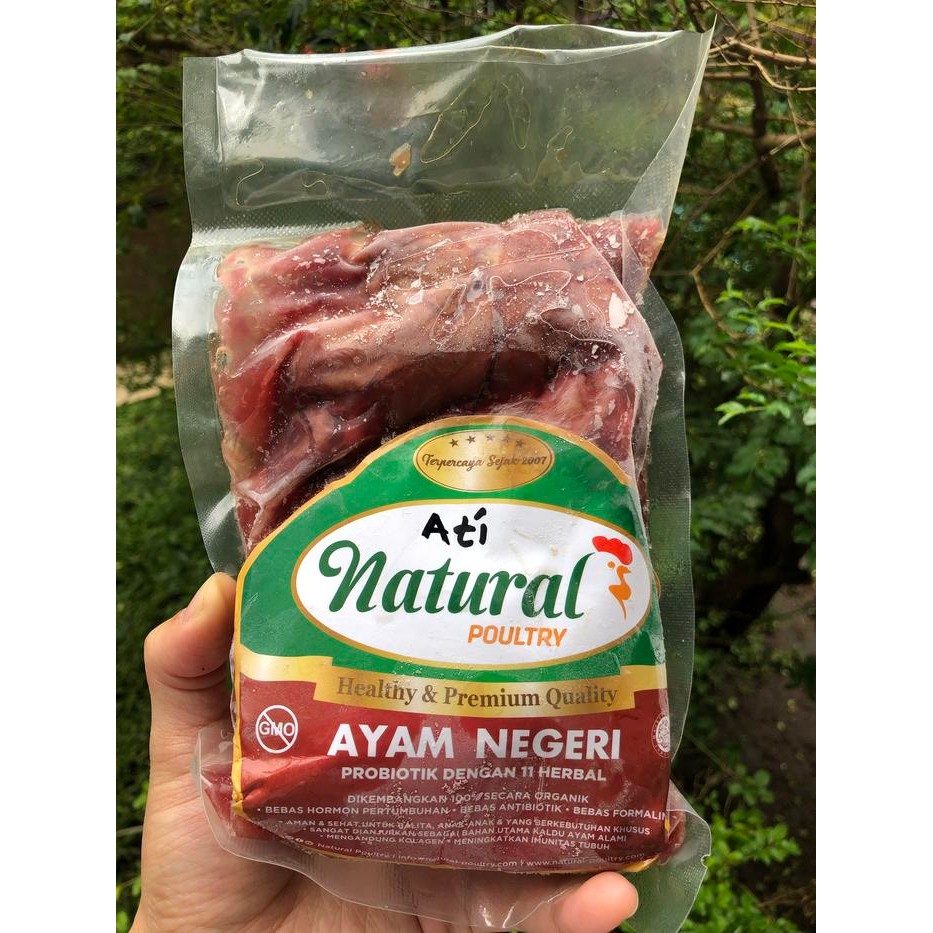 

Pilihan- Natural Poultry Ati Ayam Organik 500 Gr