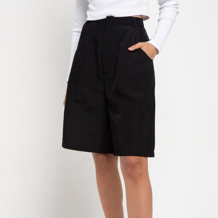 Ready Llaces Clothing - Celana Pendek Wanita - Vogue Short - Black