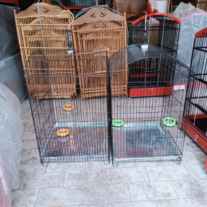 sangkar besi kotak bongkar pasang