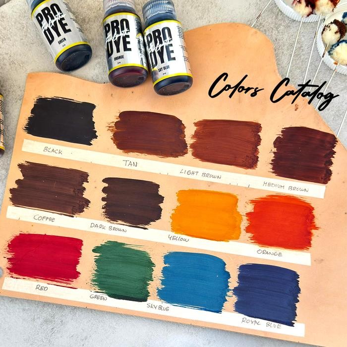 

Zato Leather PRO DYE Premium Pewarna permukaan kulit