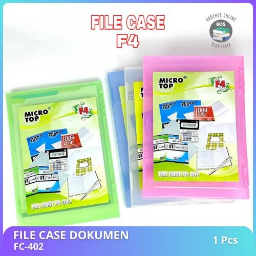 

New WAJIB EXTRA PACKING BOS File Case F4/ Hard Case Dokumen/ Map Case/ Kertas/ Office/ Sekolah