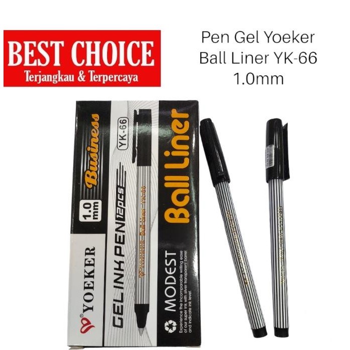 

New (12pc) PULPEN PEN BALLINER 1.0mm / PENA GEL BOLINER UNTUK TANDA TANGAN