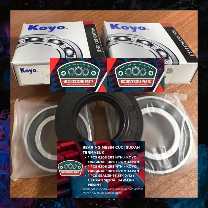 BEARING KIT MESIN CUCI SAMSUNG WF0702NCE WF8692NF XSE 7KG