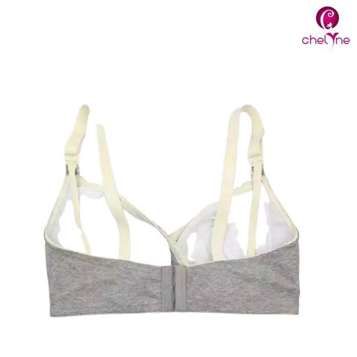 Chelyne BH SET (Bra + CD) Hamil Maternity T1526 / CD TM1113 - Bahan Kaos Katun