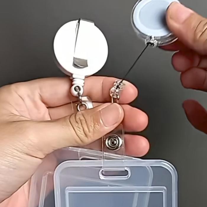 

New CASING TEMPAT ID CARD HOLDER KARTU NAMA BENING POTRAIT MURAH