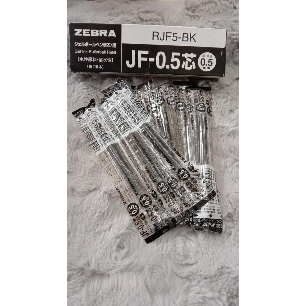 

OJ REFILL BOLPEN SARASA ZEBRA JF FINE 0.5/0.7 HITAM/BULPEN/BULPOINT