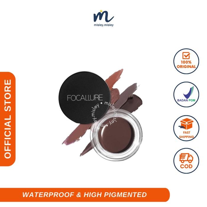 Pilihan- Focallure Eyebrow Cream Waterproof Eyebrow Gel Original - Pensil Alis