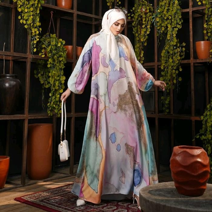 Pilihan- Kuffa Abayat Material Silk Doff Premium