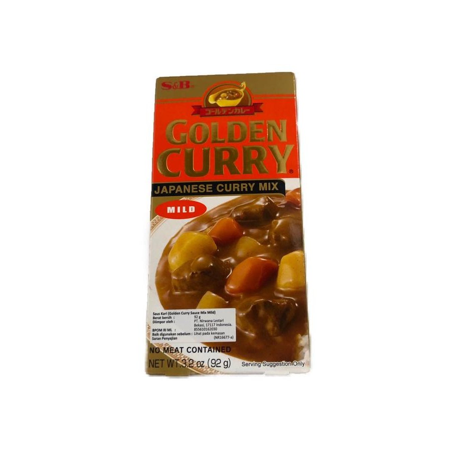

Stok Baru Golden Curry Japanese Curry Mild [92 gr]