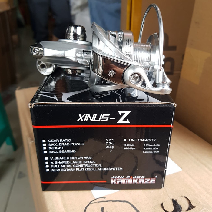 reel kamikaze xinus z 3000 power handel reel