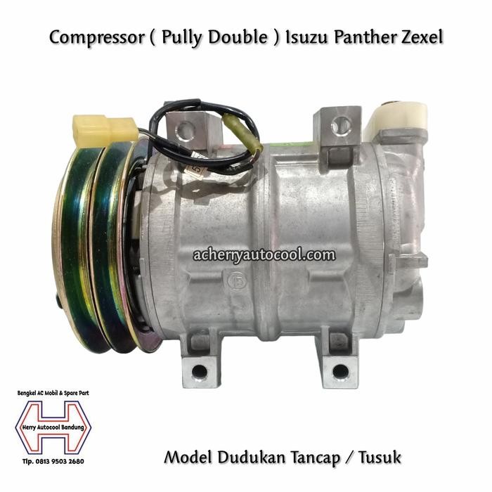 Compressor Isuzu Panther Zexel Model Dudukan Tancap / Tusuk