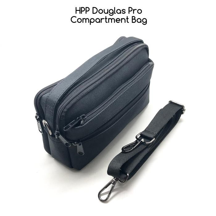 Ready Tas Pria Hpp Douglas Pro Compartment Bag Premium Quality Tas Banyak Resleting