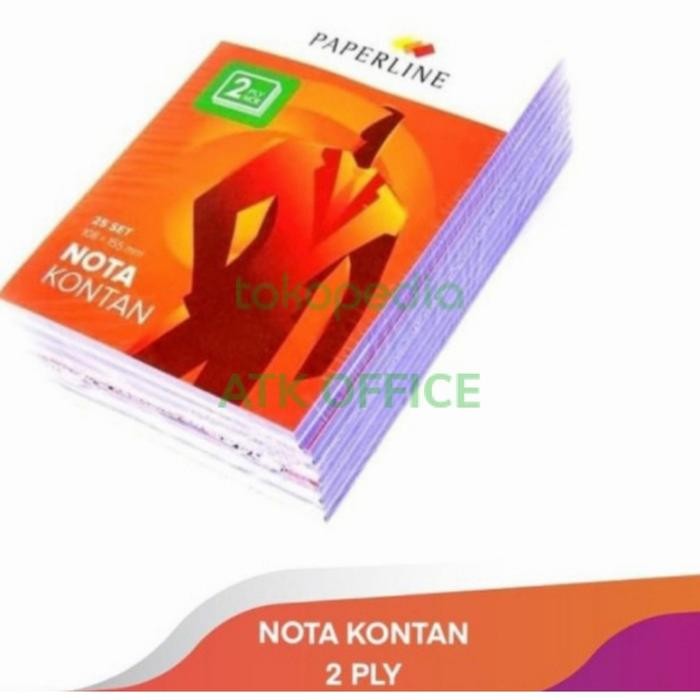 

Nota Kontan 2 ply kecil Paperline Sepak (10buku)