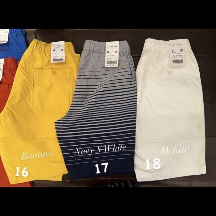 Giordano Celana Pendek Pria Navy New Sale