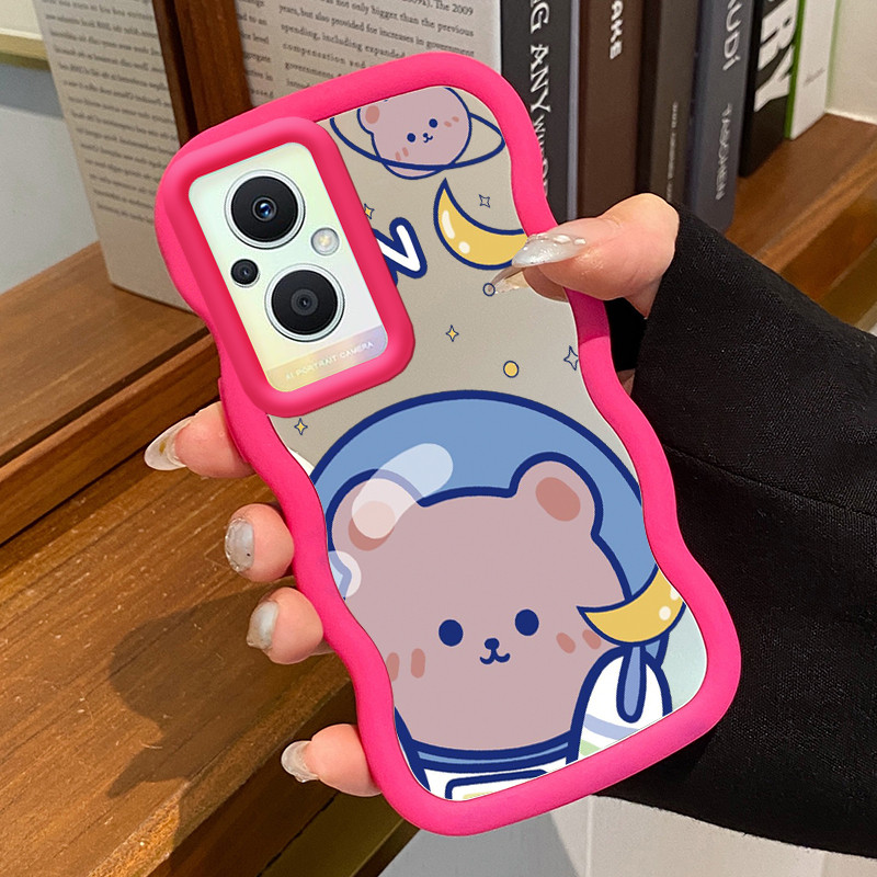 Casing Untuk OPPO Reno 7Z 5G Reno 8Z 5G Reno 7 lite 5G Reno 8 Lite 5G Case Casing Astronot kartun Po