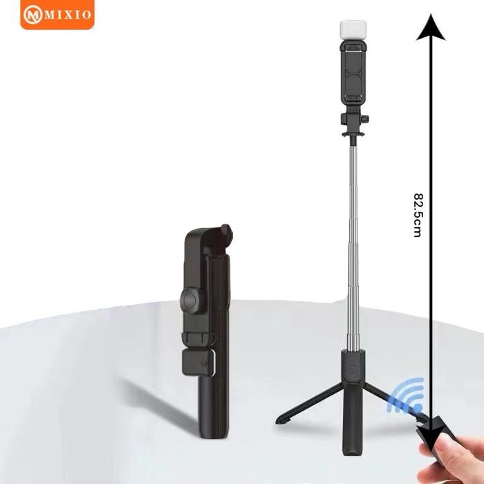 MIXIO - Q11 TRIPOD TONGSIS 3 in 1 / TONGSIS BLUETOOTH TRIPOD 360