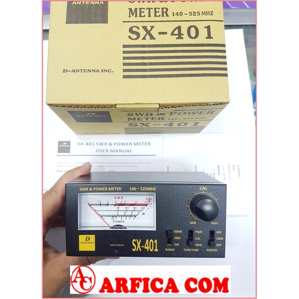 Ready POWER METER SWR SX401 SX 401 D'ANTENA SWR & POWER METER SX-401