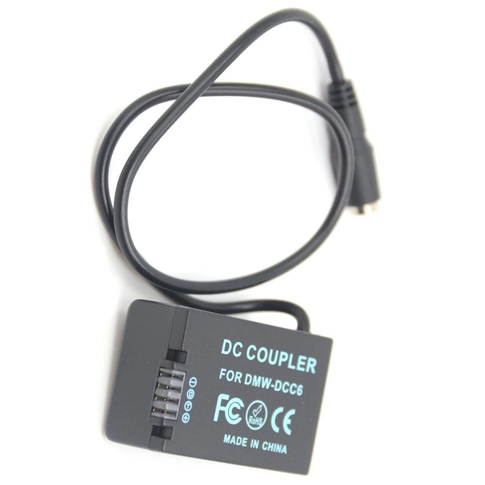 DMW-BMB9 BMB9 DMW-BMB9E Dummy Battery DMW-DCC6 DC Coupler Fit Power