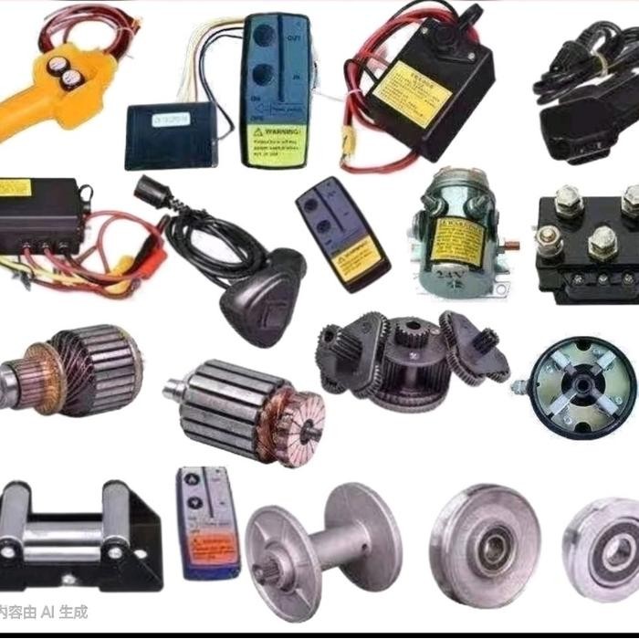 solenoid winch relay control box Dan suku cadang spare parts complete