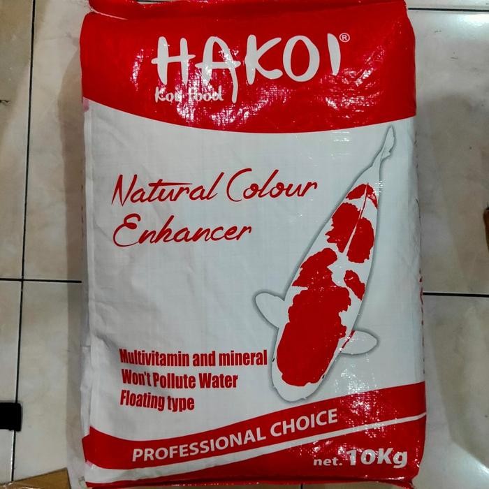 KOI FOOD HAKOI KEMASAN 10KG (UKURAN 5MM) / MAKANAN/PAKAN IKAN KOI