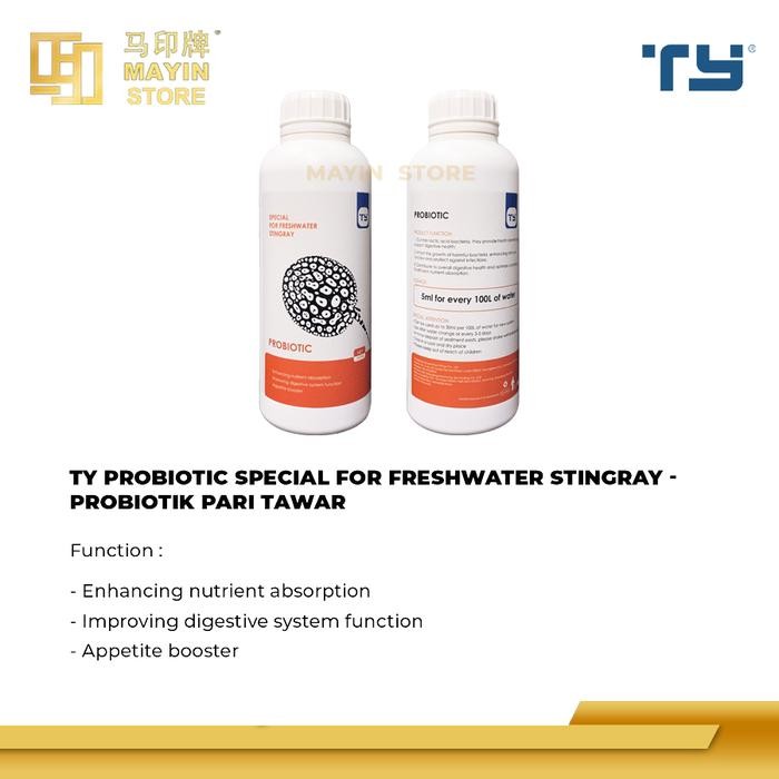 TY PROBIOTIC SPECIAL FOR STINGRAY FRESH WATER - PROBIOTIK IKAN PARI AIR TAWAR