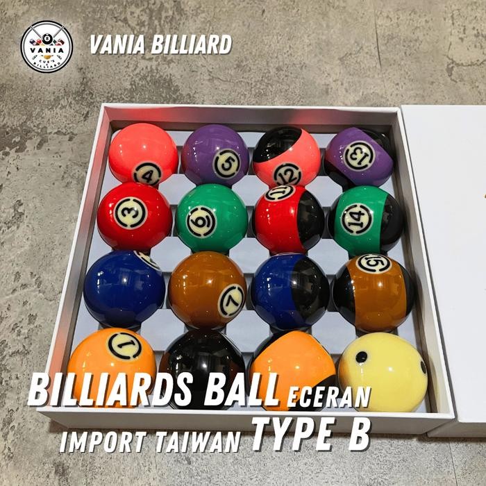 Eceran Bola Billiard Taiwn Billiards Ball Bola Billiard 9Feet Taiwan Billiards Ball Promo 