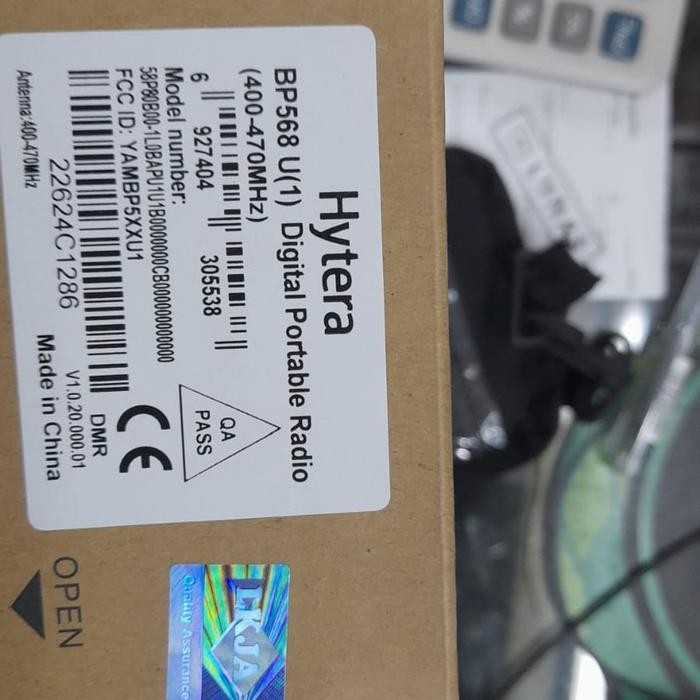HT HYTERA BP568 DIGITAL ANALOG UHF 400-470MHZ HYTERA BP 568 UHF
