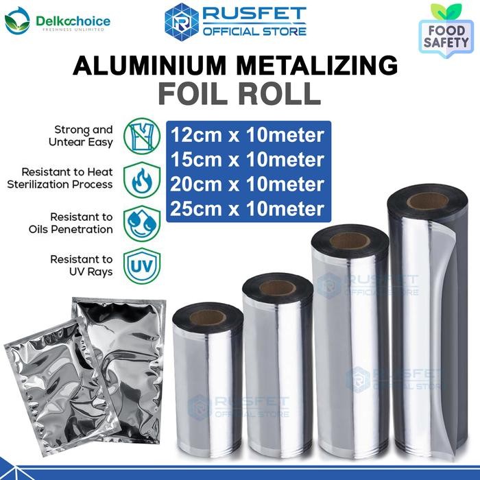 Sachet Aluminium Metalizing Foil Roll Kemasan Saset Food Grade Tahan Panas Premium Termurah