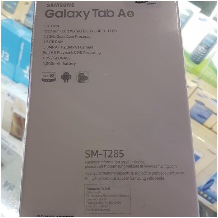 HVHP  Samsung Tab A6 Sm-T285