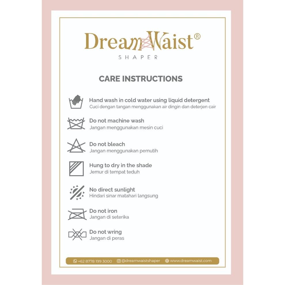 Dreamwaist - Medical-Grade Body Shaper - Korset Full Body - Korset Seluruh Badan Pasca Operasi /