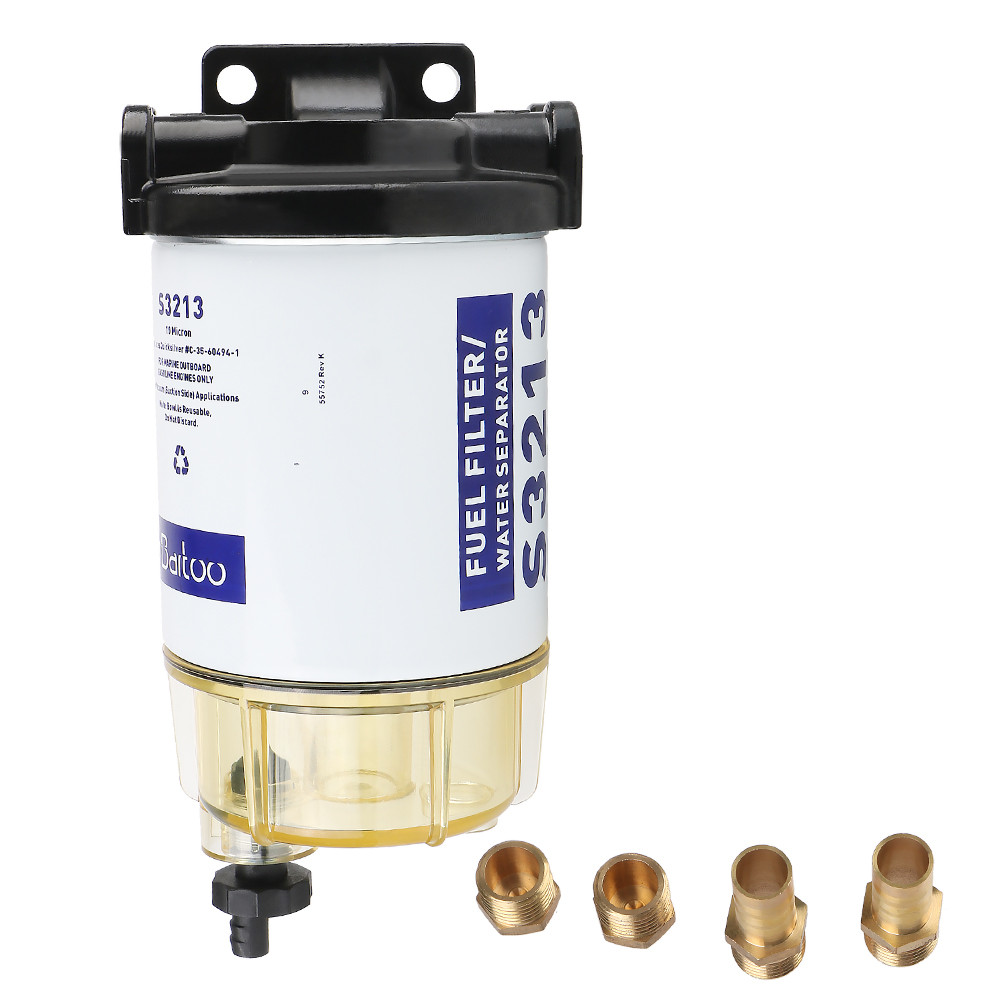 Fuel Water Separator Filter Assembly Compatible with Outboard Assembly Outboard OMC Marine Engine Bo
