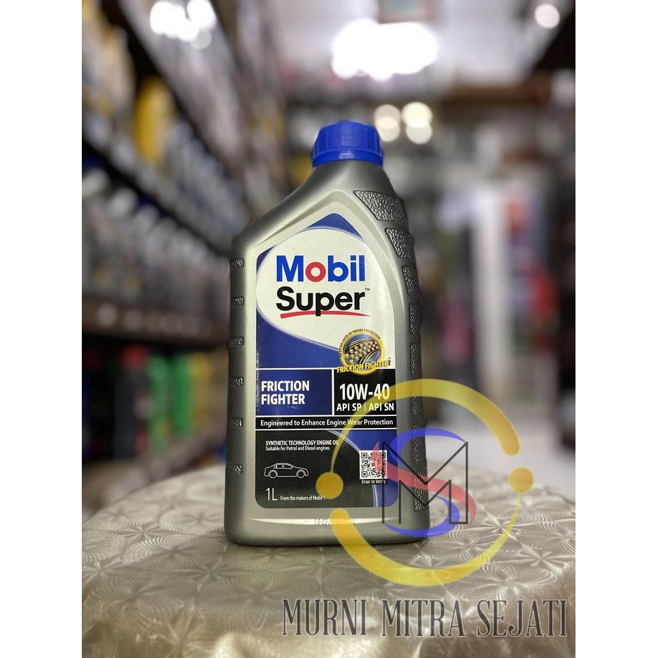 Mobil Super 2000 Friction Fighter Oil Oli SAE 10W-40 10 W 10W40 1 L