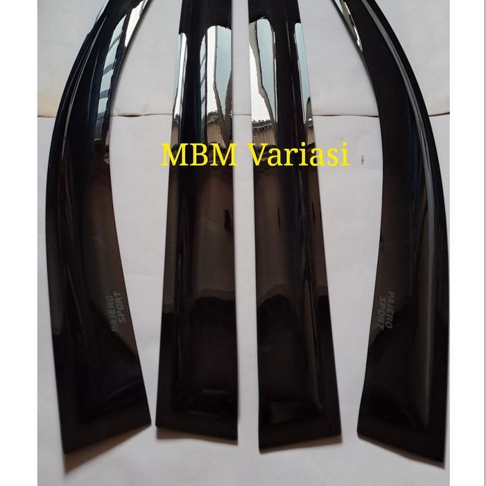 Talang Air Pajero Sport Lama 2010 2011 2012 2013 2014 Model Slim Aksesoris