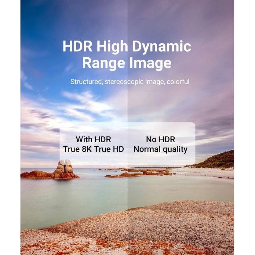 Kabel HDMI Aktif Fiber Optik 8K Male to Male UHD 60M