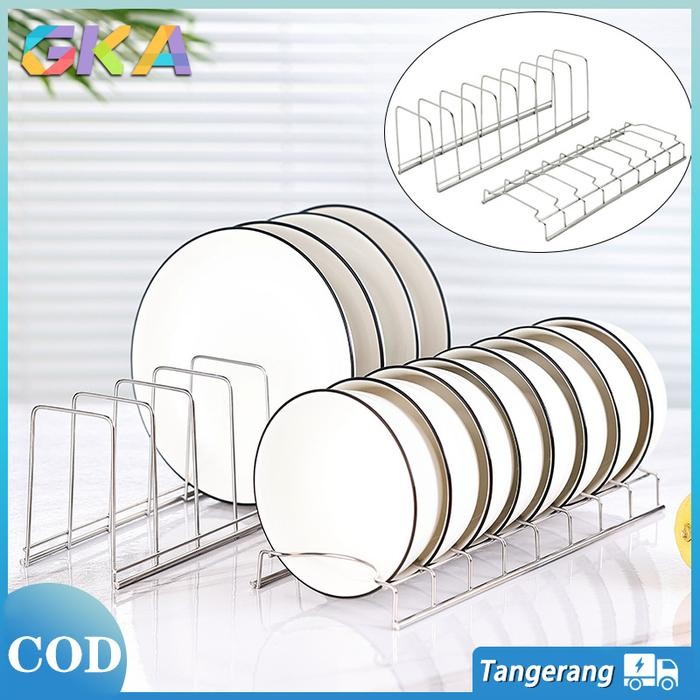 jvat- Rak Piring Mangkuk Rak Pengeringan Piring Rak Pengering Mangkuk