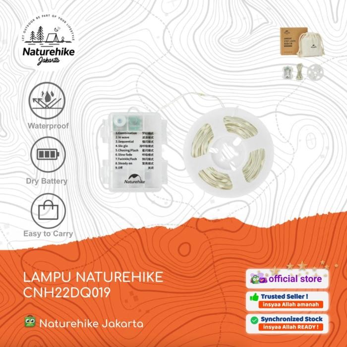 LAMPU HIAS DEKORASI TENDA CAMPING NATUREHIKE CNH22DQ019