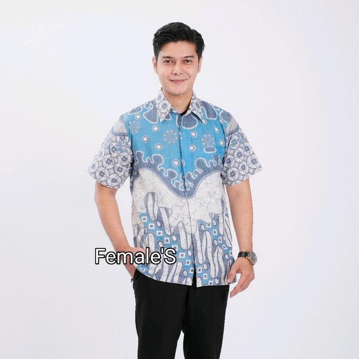 Atasan Batik Wanita Kemeja Batik Pria Batik Couple Batik Seragam Ukuran S-M-L-Xl-Xxl-3Xl-4Xl-5Xl