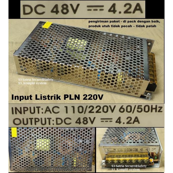 Power Supply 48V 4,2A Switching