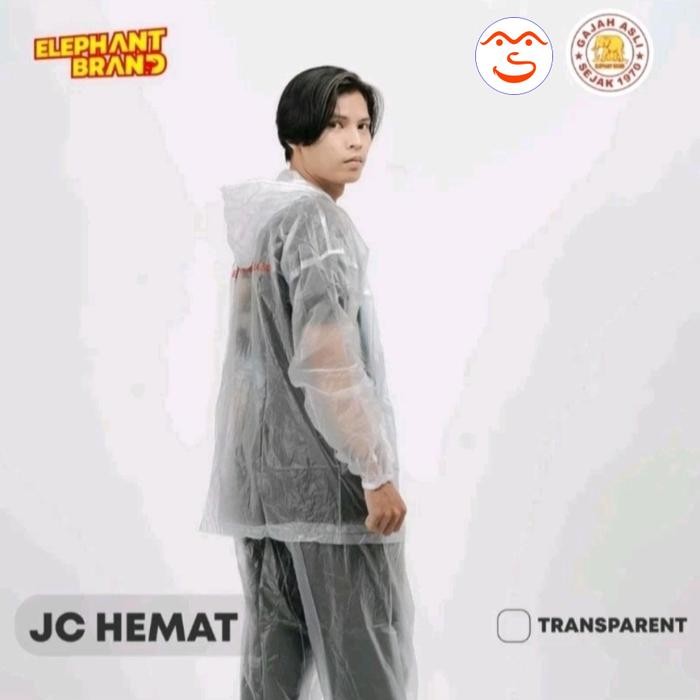 Elephant Brand Jas Hujan Jaket Celana Hemat