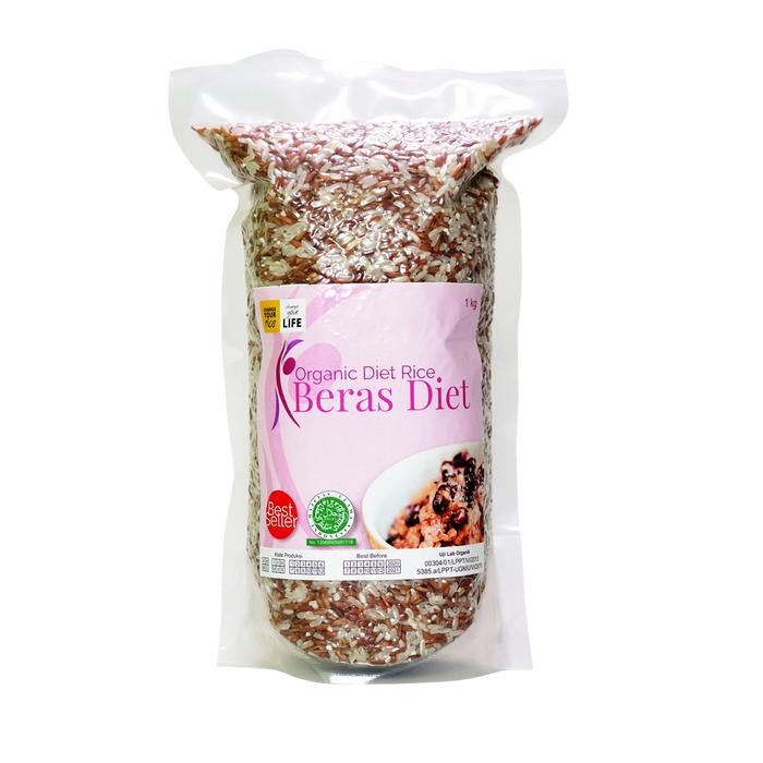 Cepatsampai- Beras Organik Benku ( Diet ) Eka Farm Kemasan Vakum 1 Kg