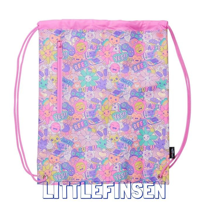 Tas Serut Anak Smiggle/Tas Renang Tas Les Serut/Drawsting Bag Smiggle