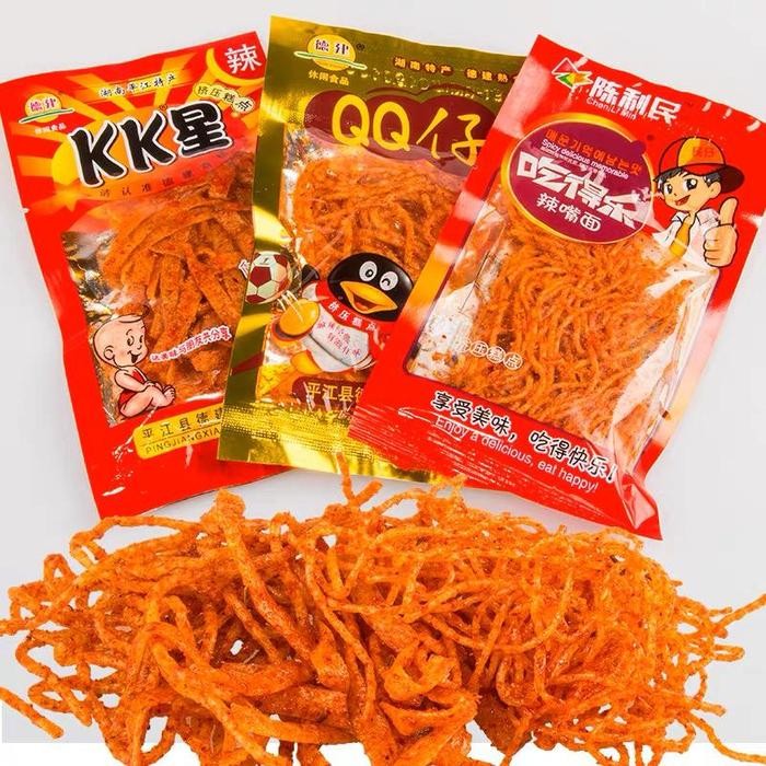 ORIGINAL (HALAL) Latiao Mini Spicy 18gram KK / QQ / BOY
